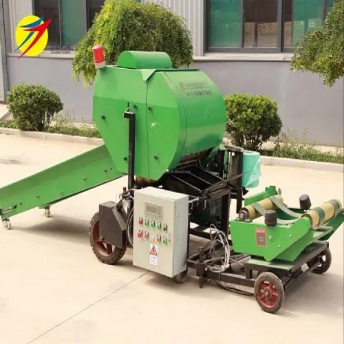 Semi-automatic Silage Baler Machine