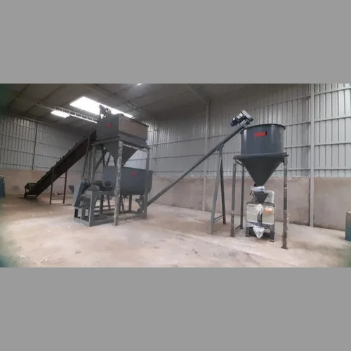 Semi-automatic Tile Adhesive Plant Machine