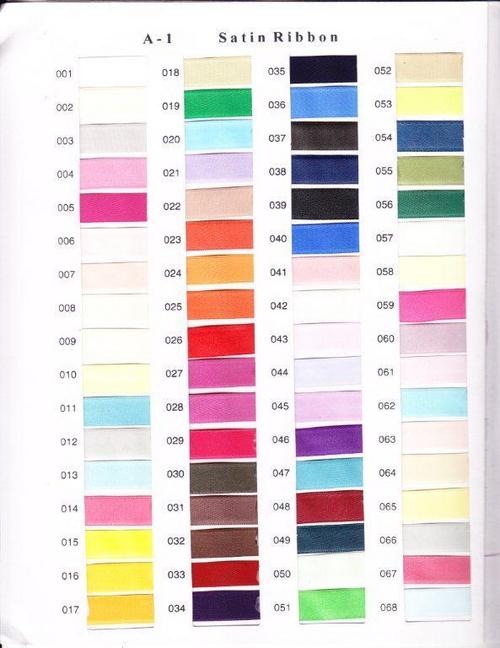 Satin Ribbon Shades