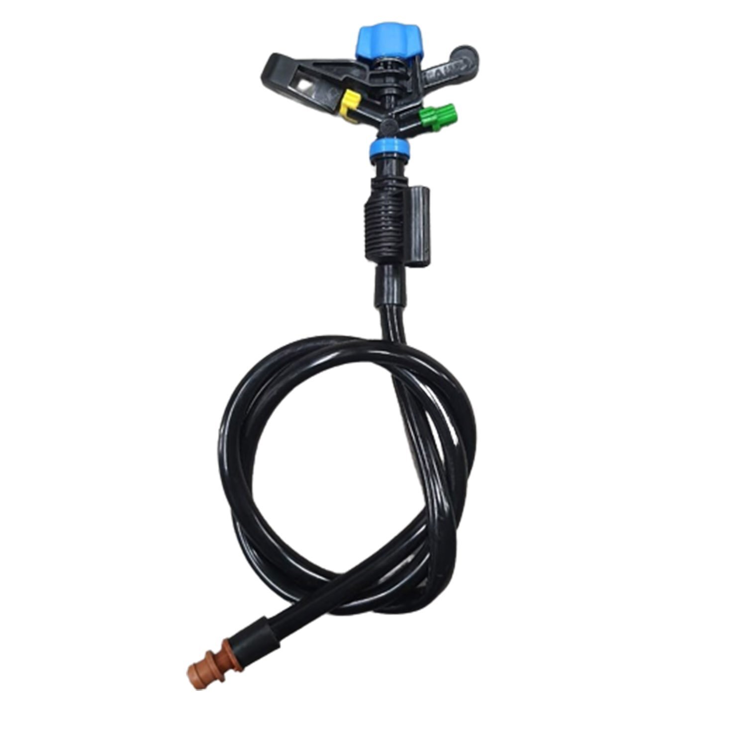 Irrigation Sprinkler - Plastic Material 1/2 Inch Connection Size Adjustable Nozzle | 10-15 Feet Spray Radius 2-4 Bar Operating Pressure 1.5-2.5 Gpm Flow Rate