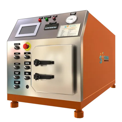 Cath Lab Eto Sterilizer - Stainless Steel, 5-10 Litre Chamber Size | Intuitive Touchscreen, Advanced Safety Features, Efficient Gas Ventilation