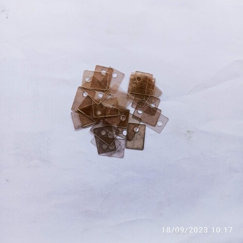 13 x 18 मिमी मिका शीट