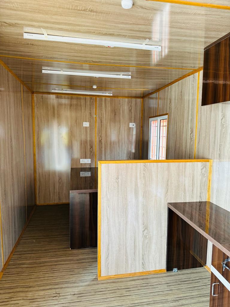 Site Office Container Porable Office Portable Cabin Capacity: 2000 Kg/hr