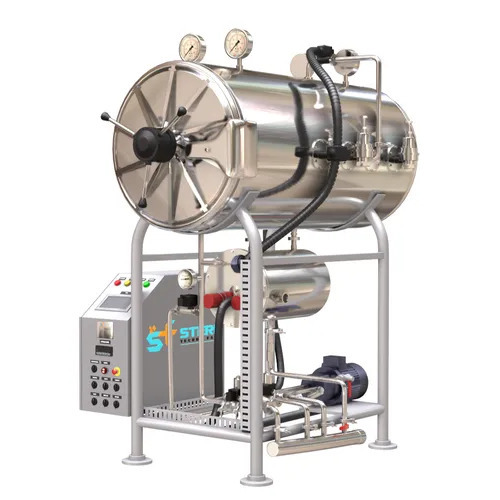 Stainless Steel Autoclaves - Chamber Diameter 400mm To 600mm , Volume 78 To 220 Ltr, Sterilizing Temperature 121-134â°c