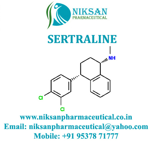 Sertraline - Powder, Chemical Name: Sertraline, Cas No: 79617-96-2 | Anti-depressant For Depression, Panic, Anxiety, Social Phobia