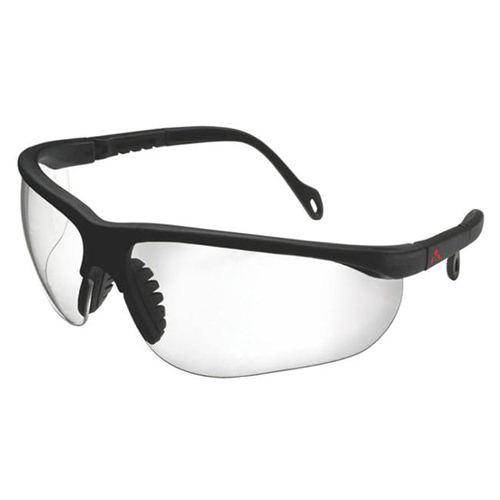 Karam Heavy Safety Goggles - Color: Transparent-Black