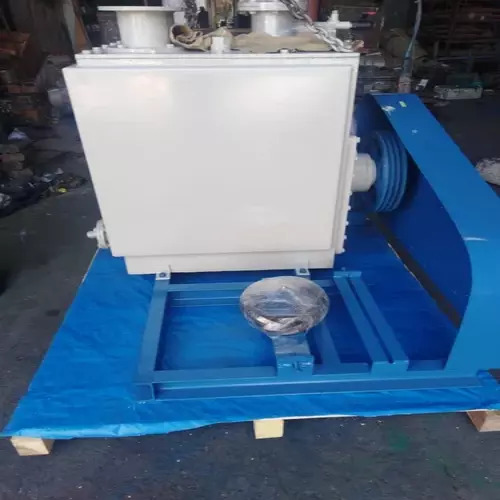 Double Stage Vacuum Pump - Color: Blue