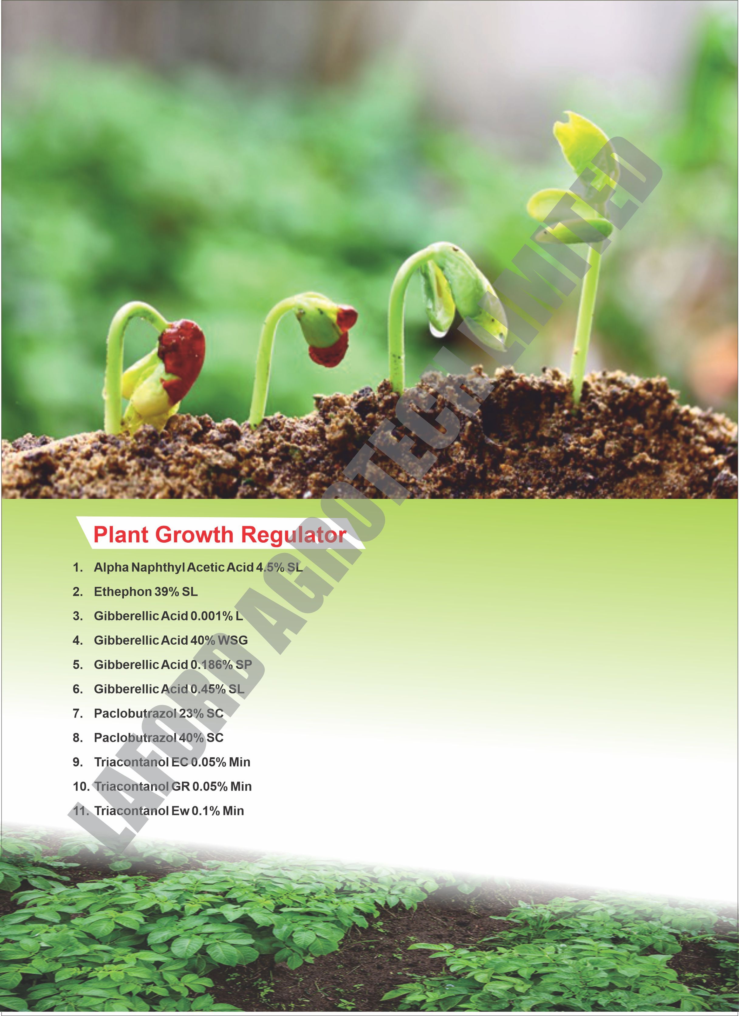 Ethephon 39% Sl - Liquid Growth Hormone Spray For Enhanced Fruit Yield , Effective For Mango, Pineapple, Coffee, Tomato, Rubber
