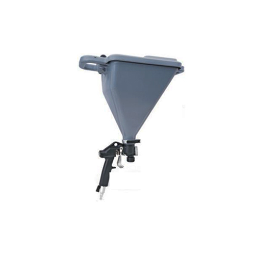 TexSpray Hopper Gun - Industrial Grade, Durable & Strong Grey Portable Design with Multiple Size Options