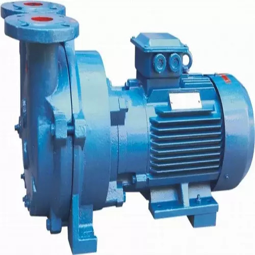 Industrial Water Ring Vacuum Pump - Color: Blue