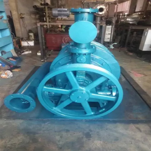 Industrial Water Ring Vacuum Pump - Color: Blue