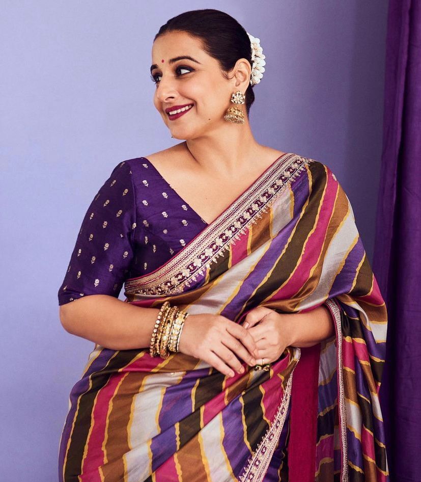 Digital Printed Saree - Silk Material, Multi-color Fashion | Trendy Design, All Season Wear