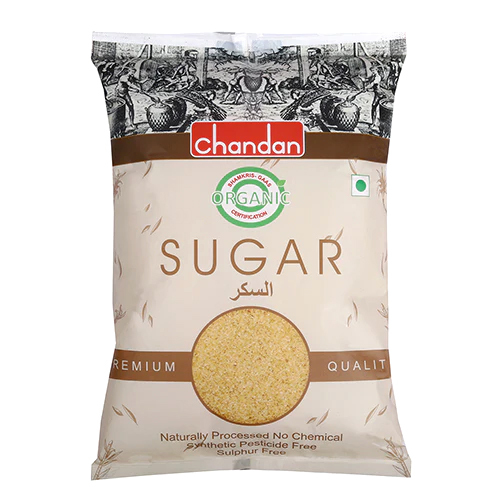 Chandan Organic Sugar - 1kg Powdered Icing Sugar | Raw, 99% Purity, Naturally Sourced, Eco-friendly, Minimally Processed