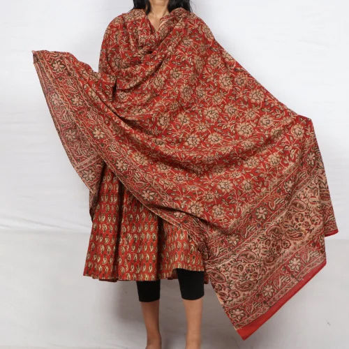 Hand Block Printed Dupatta