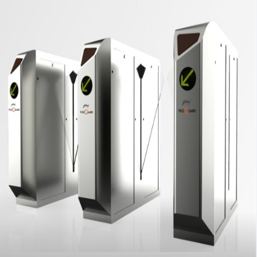 Vigiguard Flap Barriers - Acrylic Material, High Efficiency 80w | Brushless Dc Motor, Safety Sensor, Elegant Granite Finish