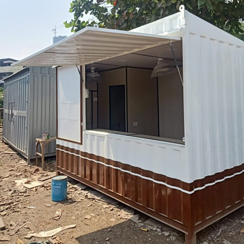 Gi Cafe And Shop Cabin - Color: White