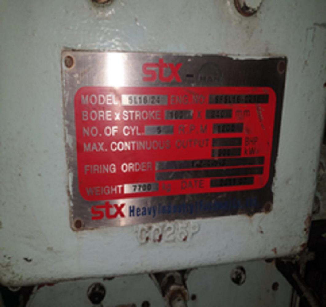 Repair On Vessel Of Auxiliary Engine Crankshaft