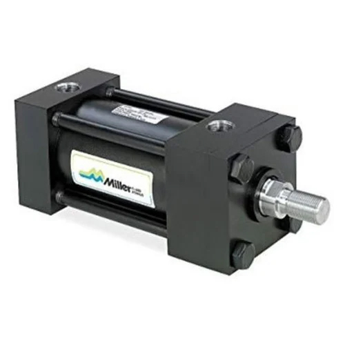 Tie Rod Hydraulic Cylinder - Color: Black