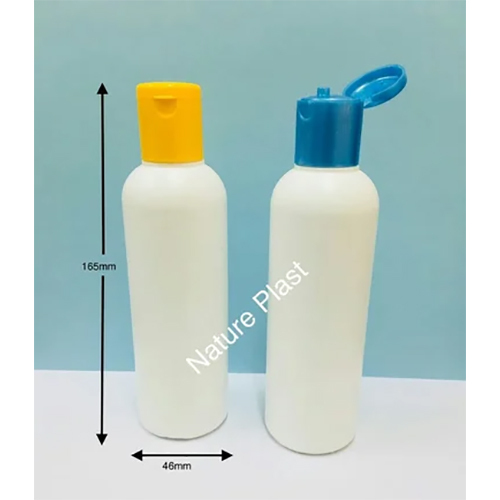 White 200Ml Hdpe Lotion Shampoos Bottle