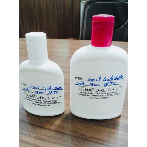 HDPE Lacto Bottles - HDPE Material, White Color | Durable and Versatile Design for Efficient Storage Solutions