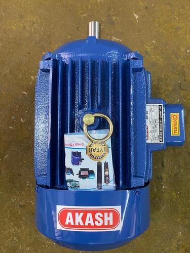 Foot Mounting Motor - 5Hp 3 Phase - Color: Blue