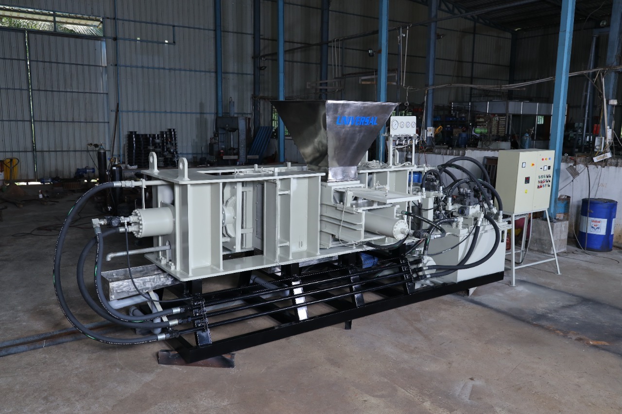 Coir Pith Water Squeezing Machine Industrial