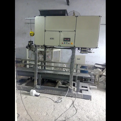 Automatic Bag Filling Stitching With Conveyor System