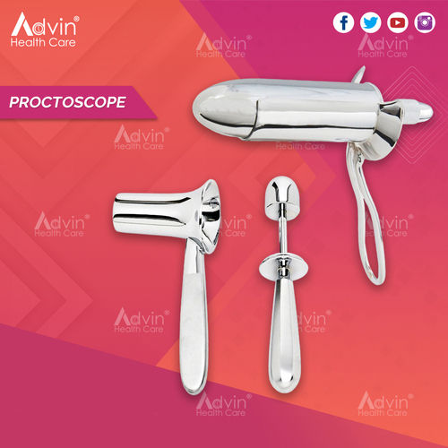 Manual Gynecology Proctoscope