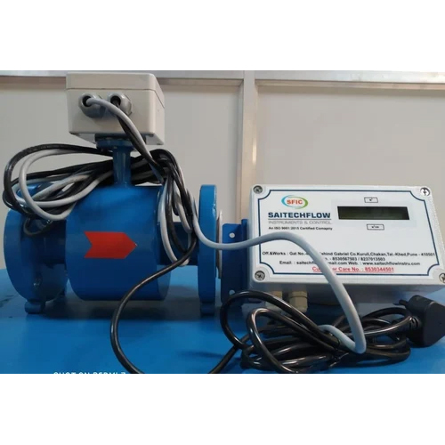 Remote Split Type Electromagnetic Flow Meter - Accuracy: High %