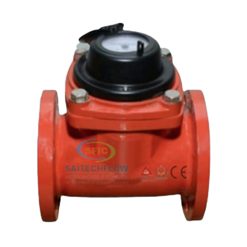 Woltman Type Hot Flow Meter - Color: Orange