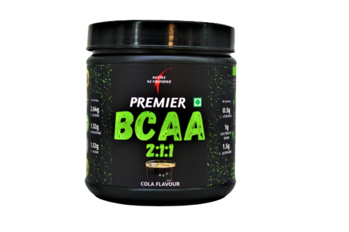 PREMIER BCAA 2:1:1 (कोला फ्लेवर/फ्रूट पंच फ्लेवर/संतरा फ्लेवर)