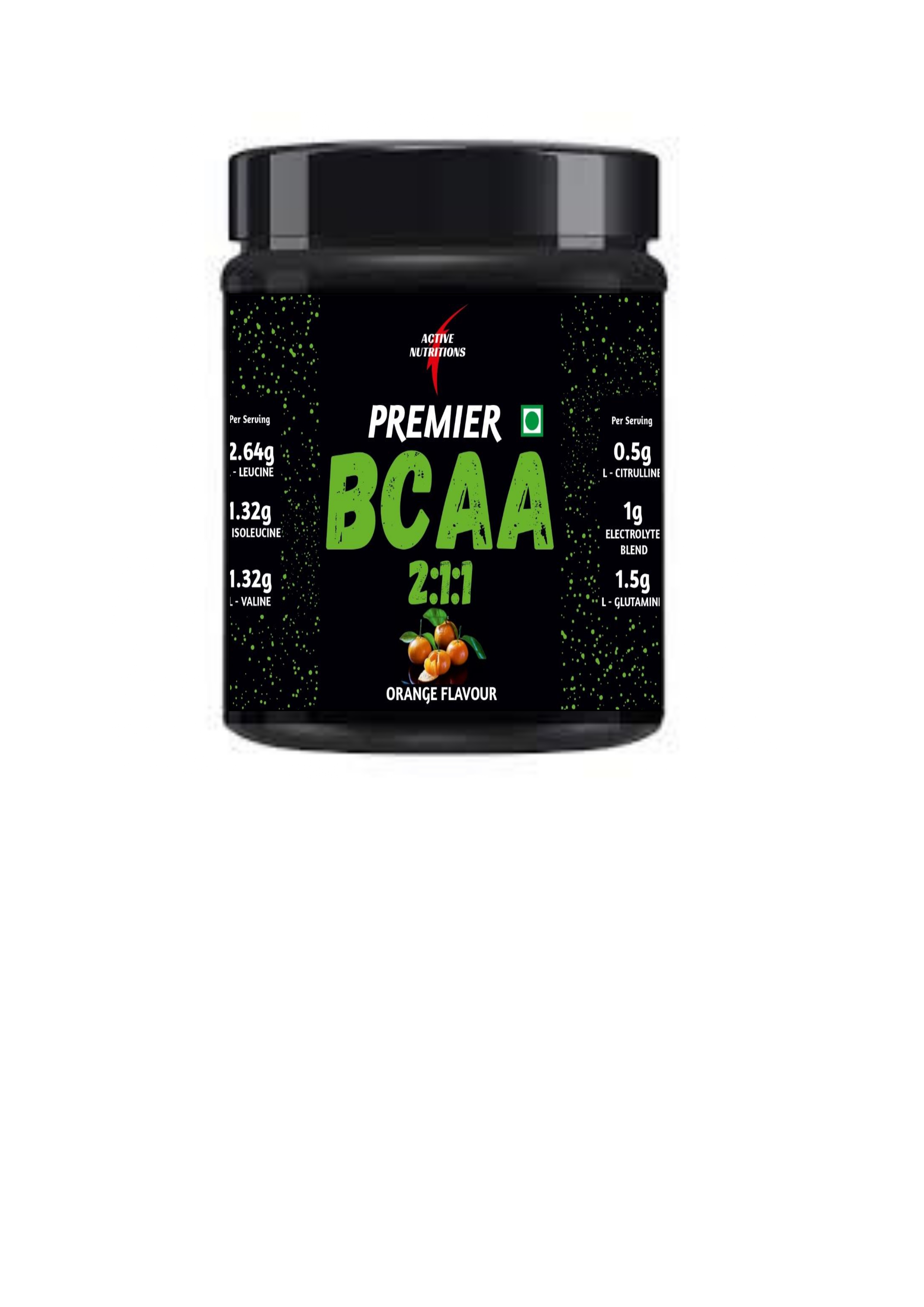 Premier Bcaa 2:1:1 - 300g Powder | Enhanced Muscle Growth, Reduced Fatigue, Electrolyte Blend, Multiple Flavors