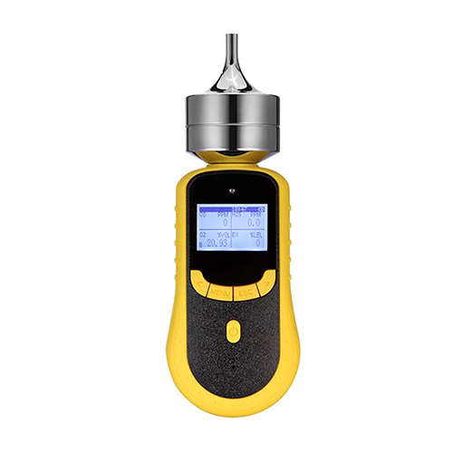 Mi-2000 Portable Inbuilt Pump Type Gas Detector - Stainless Steel & Plastic, High Accuracy Gas Detection, Large Lcd Display, Audible Alarm, Data Logging Feature