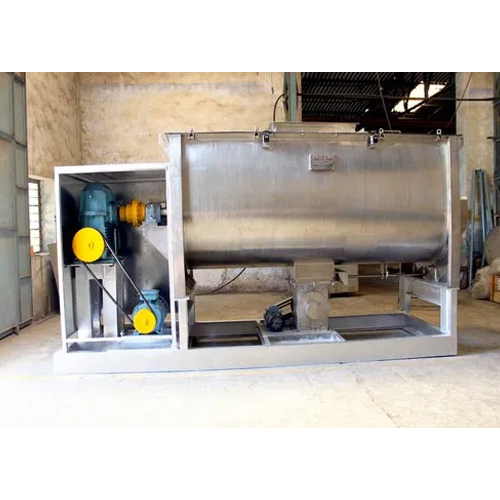 Semi Automatic Stainless Steel Horizontal Mixer Machine