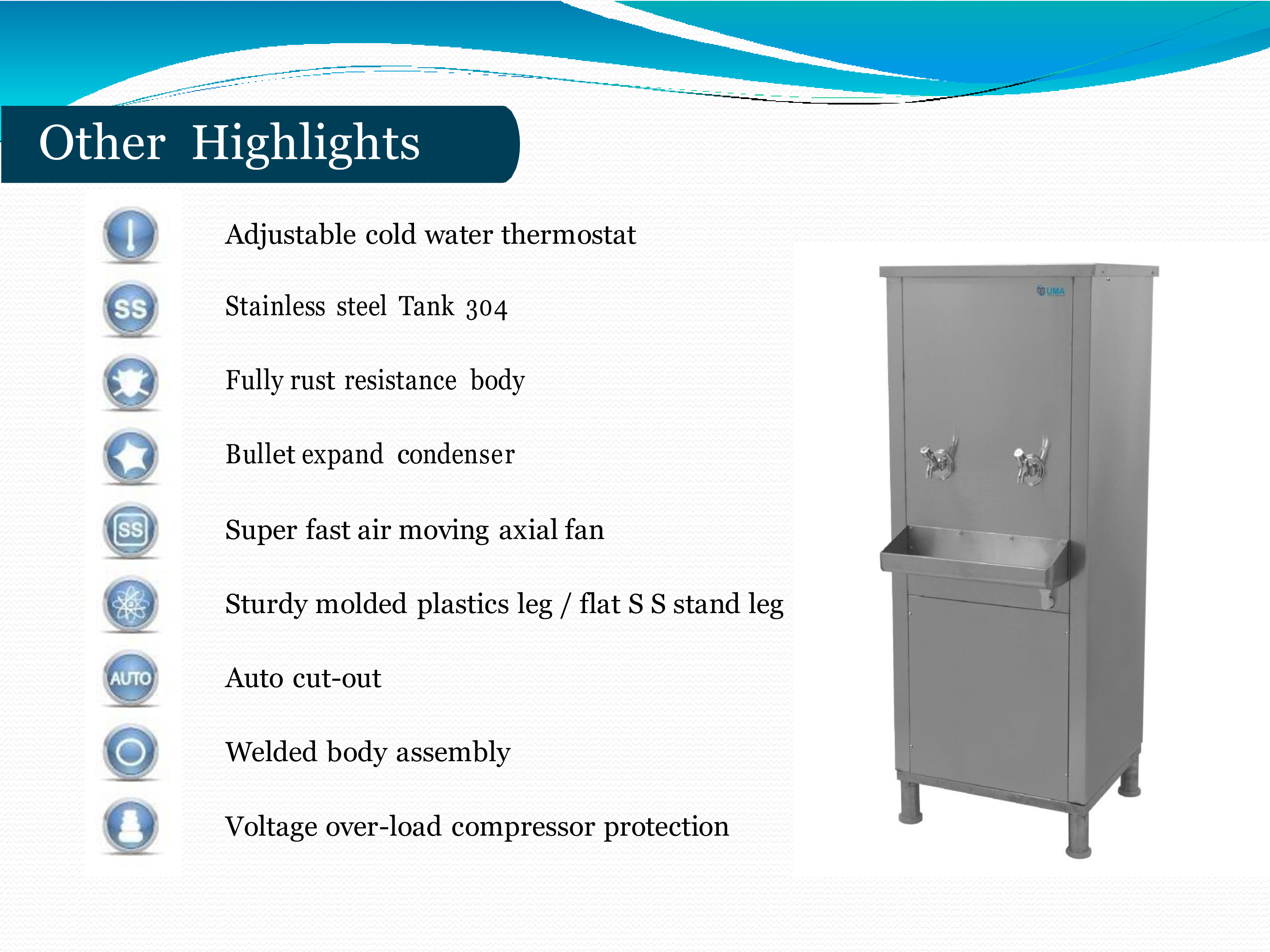 Water Cooler Inbuilt Ro - Automatic Grade: Full Automatic