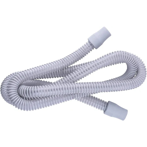 Bipap Tubing Hose Pipe - Medical-Grade Plastic, Flexible Design, White Color for Non-Invasive Ventilation in Hospitals