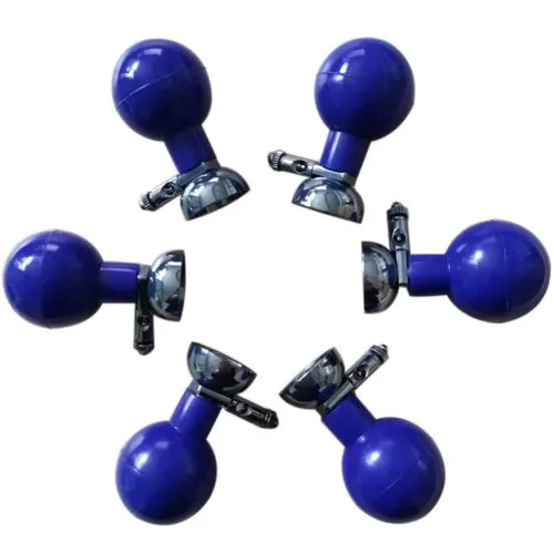 ECG Bulb And Clamp Electrode - PU Material, Blue Color | Designed for Industrial Application, Reusable for Hospital Use, Single Lead ECG Monitoring