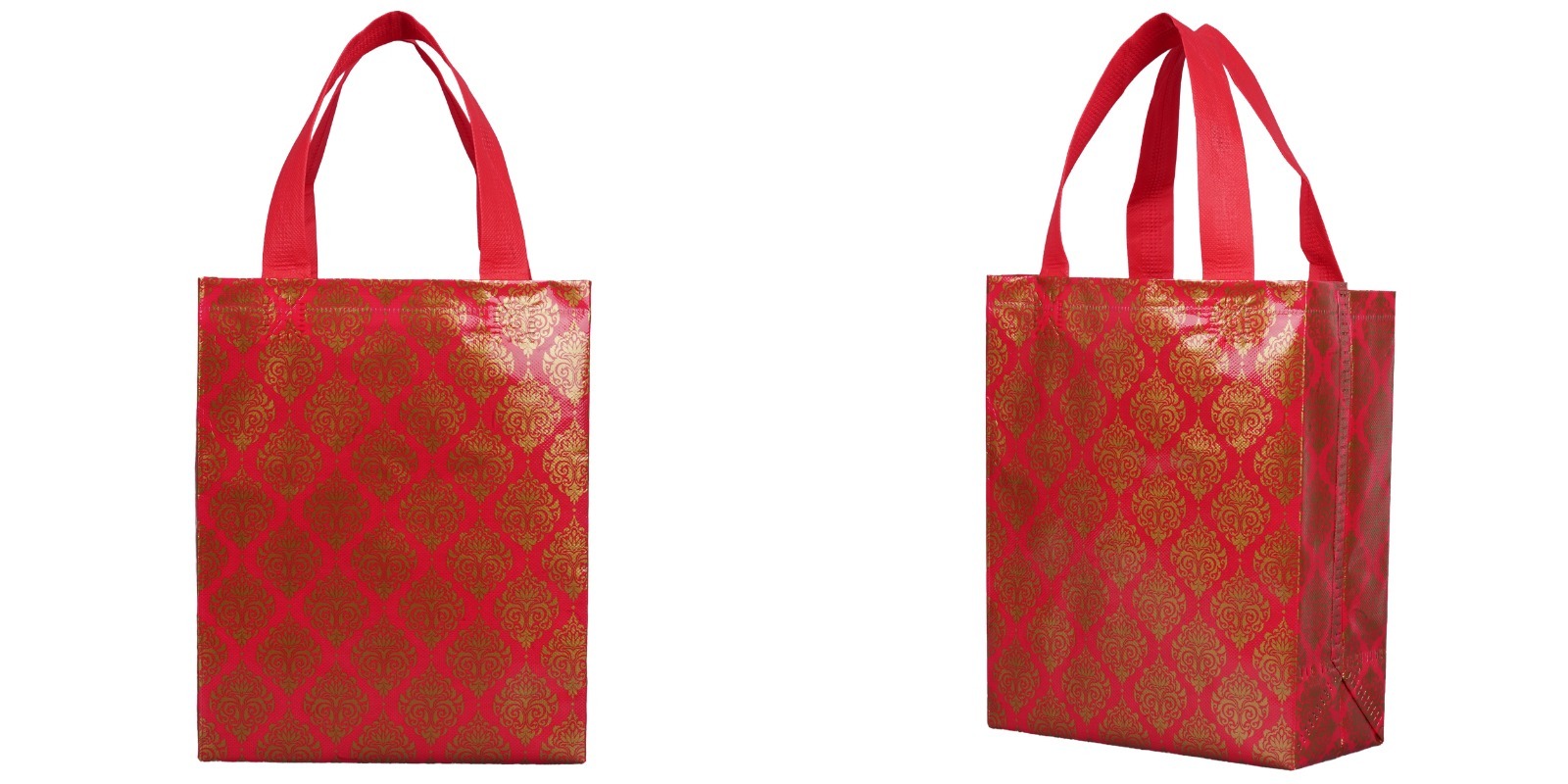 Bopp Laminated Bags - Woven Polypropylene, Custom Sizes, Flexiloop Handle | Moisture-resistant, Gravure Printing, Versatile Branding Options
