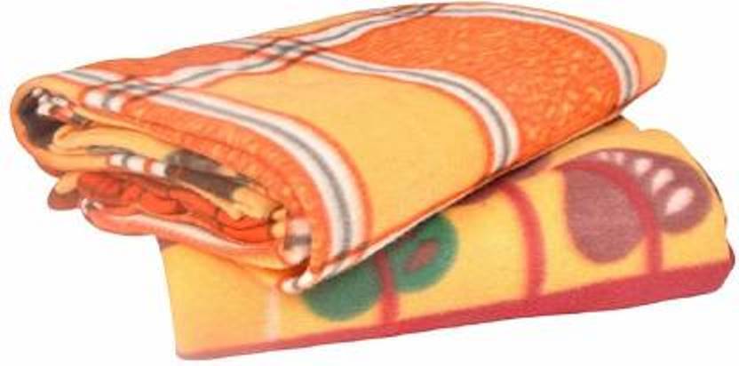 350 Gram Polar Fleece Printed Blanket - Plush Soft Polyester Fabric, 90x60 Inch Queen Size, Whip Stitch Edges, Ideal For Bedding And Travel