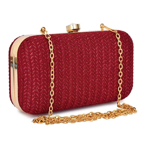 Clutch Bag - Rectangular Shape, Button Closure | Elegant Design For Women, Chic Evening Accessory, Perfect For Modern Outfits