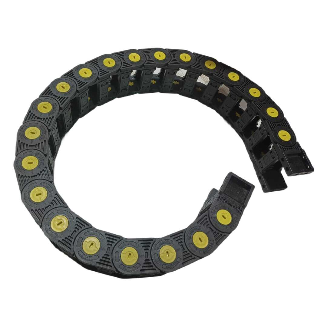 Cable Drag Chain - Nylon-66, 35x50mm, Black | Suitable For Agriculture And Machinery Use, 1 Year Warranty, Weight 1.35kg