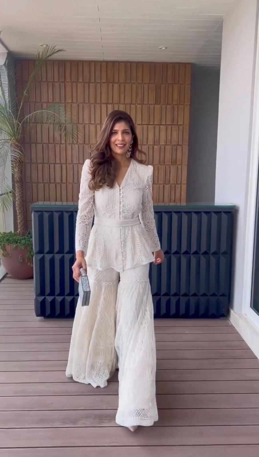 Georgette Salwar Suit With Work Sarara