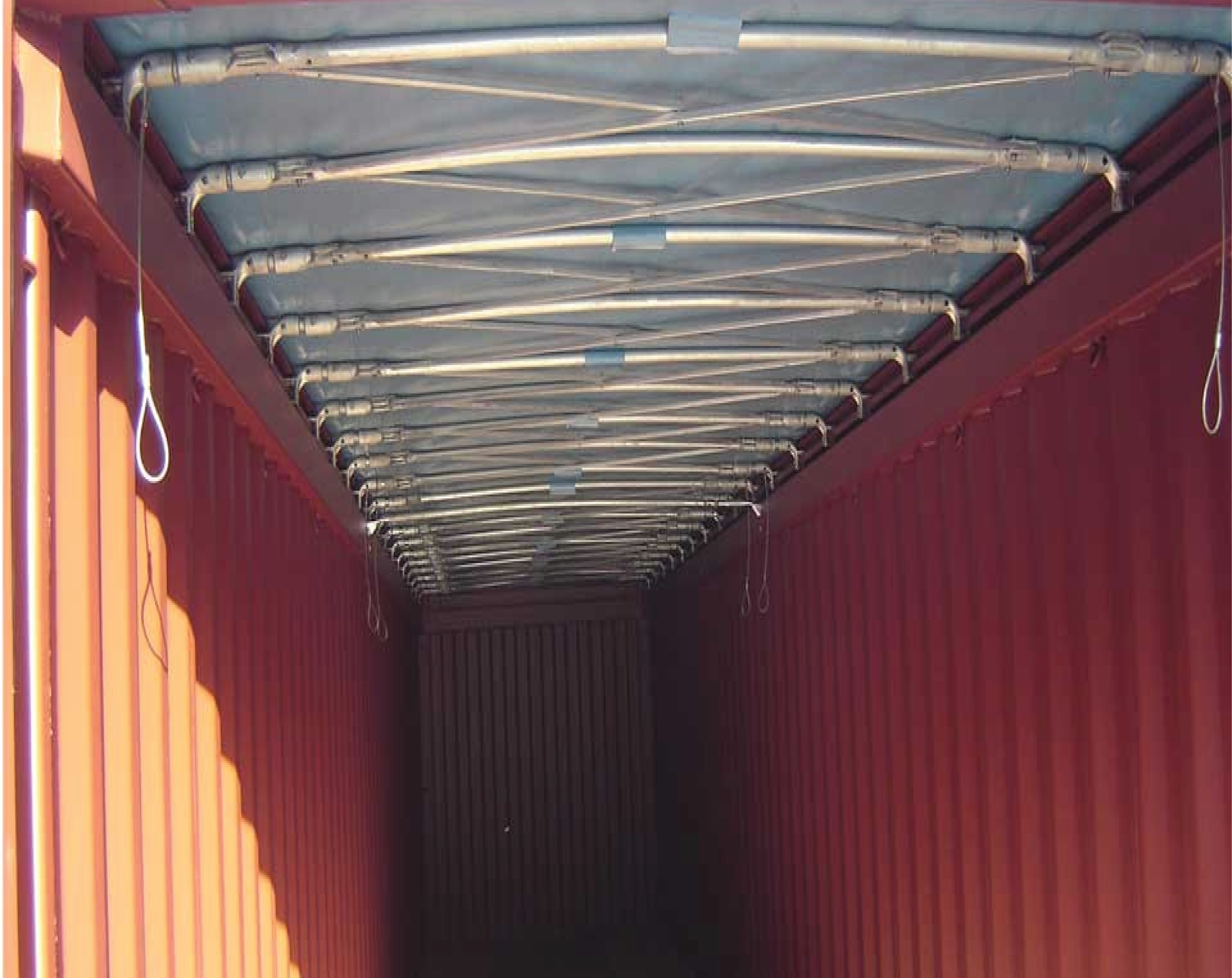 Open Top Container - 40ft Size, 39''-6" X 7''-9" X 8''-10" Dimensions | Corten Steel, Marine Coating, 4000 Capacity, 67.6 Volume