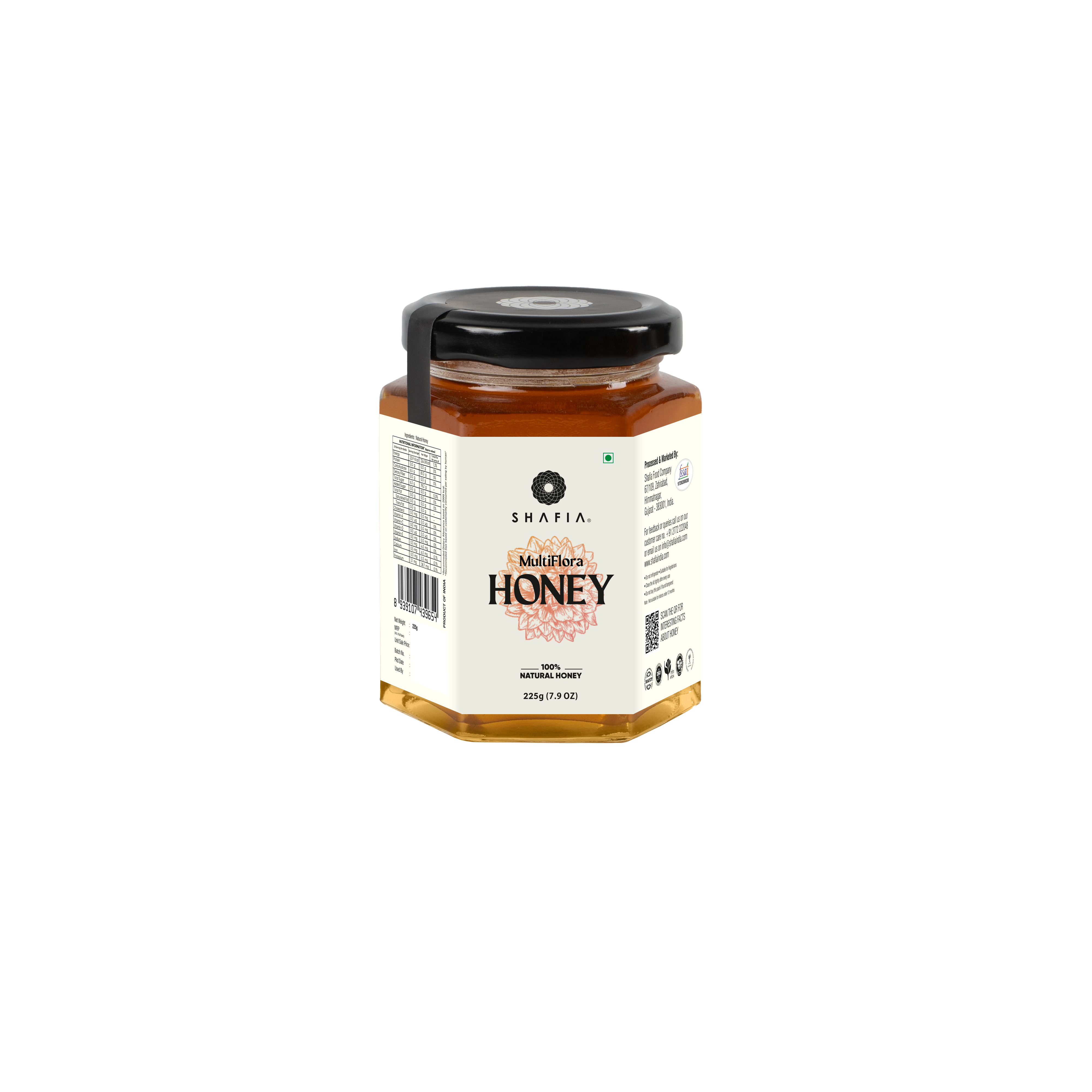 Multiflora Honey Diastase Activity (%): 3.56%