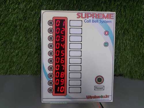 10 उपयोगकर्ता चपरासी कॉलिंग सिस्टम फ्रीक्वेंसी (मेगाहर्ट्ज): 350-460 मेगाहर्ट्ज़ (मेगाहर्ट्ज)