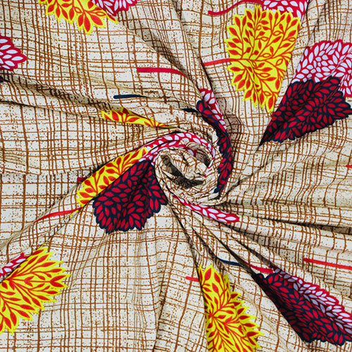 Shades Of Petal Design Bed Sheet - 100% Cotton, Full Size | Printed Pattern, Available In Multiple Colors, Ideal For Commercial And Household Use