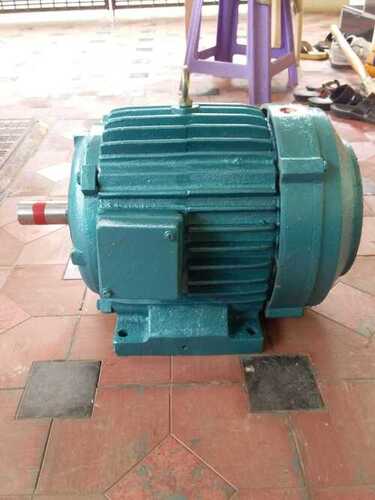 ब्लू 5hp फुट माउंटिंग ए क्लास मोटर