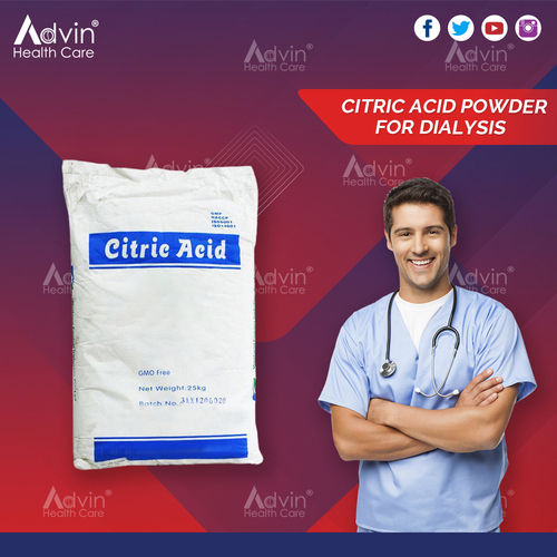 Manual Citric Acid Powder For Dialysis