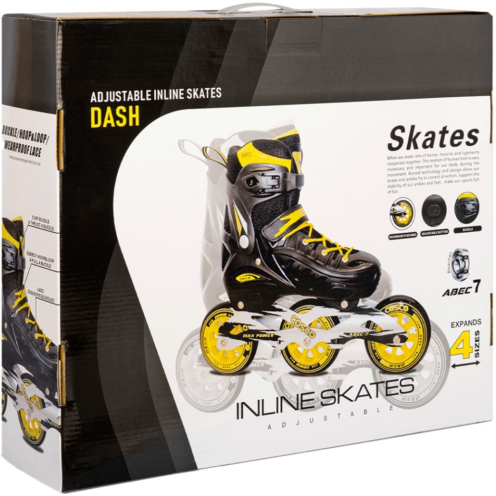 Blue/black Inline Skates Speed