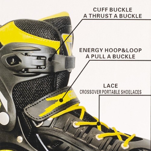 Blue/black Inline Skates Speed